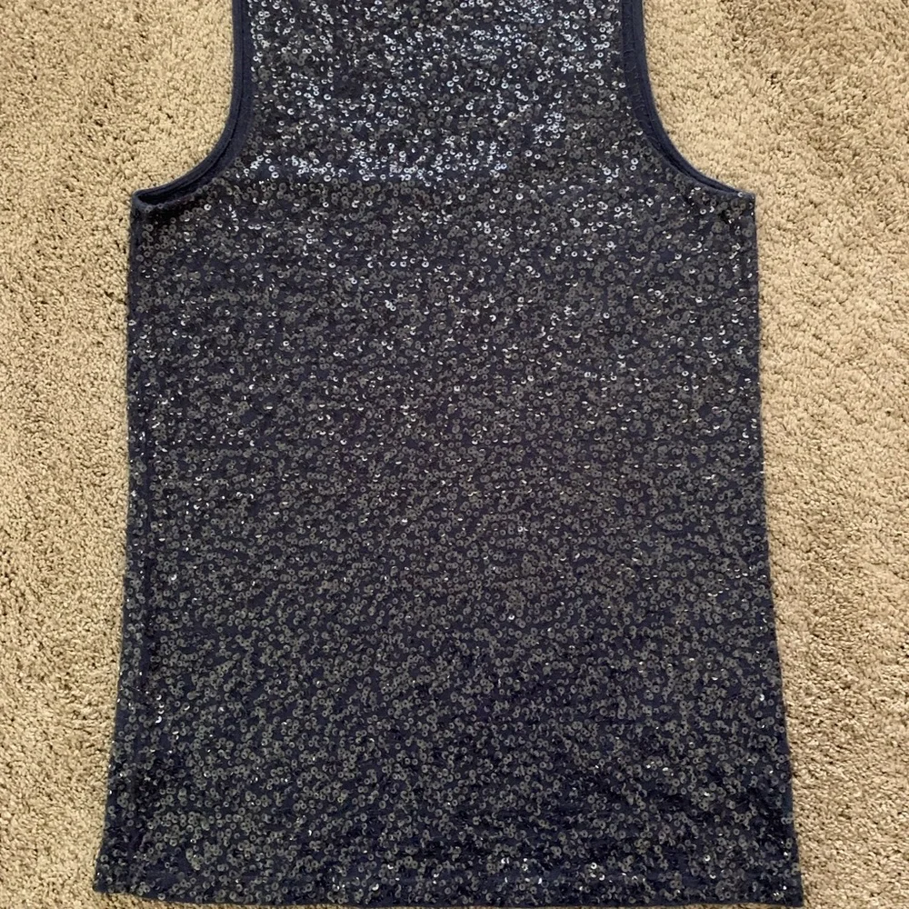 J. Crew sequined tank top